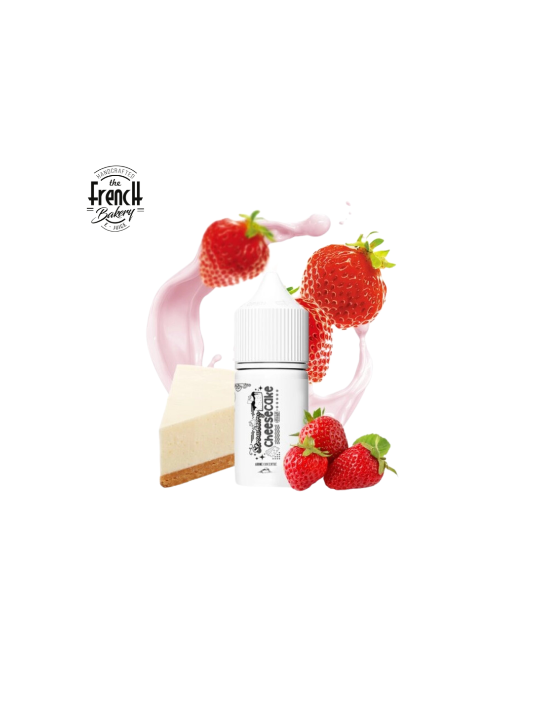 CONCENTRÉ STRAWBERRY CHEESECAKE 30ML - THE FRENCH BAKERY 7,99 € AlkaVape