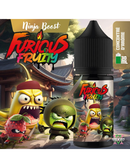 CONCENTRÉ NINJA BOOST 30ML - FURIOUS FRUITY BY MADE IN VAPE