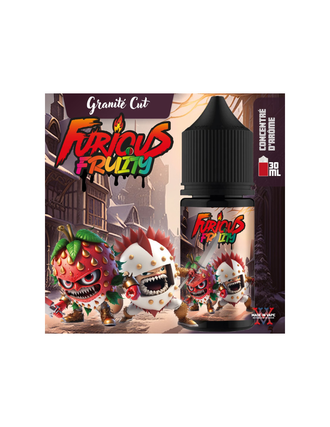 CONCENTRÉ GRANITÉ CUT 30ML - FURIOUS FRUITY BY MADE IN VAPE 7,99 € AlkaVape