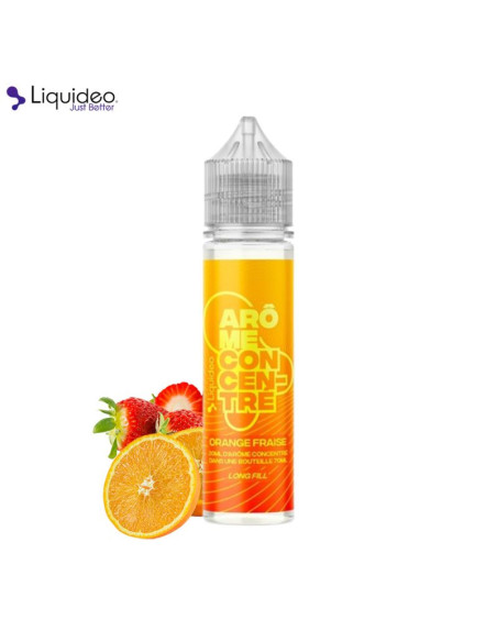 CONCENTRÉ ORANGE FRAISE 20ML - LIQUIDEO LONGFILL