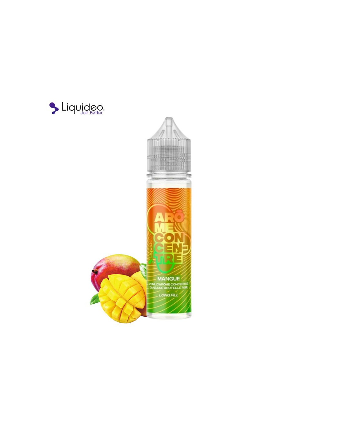 CONCENTRÉ MANGUE 20ML - LIQUIDEO LONGFILL 7,99 € AlkaVape