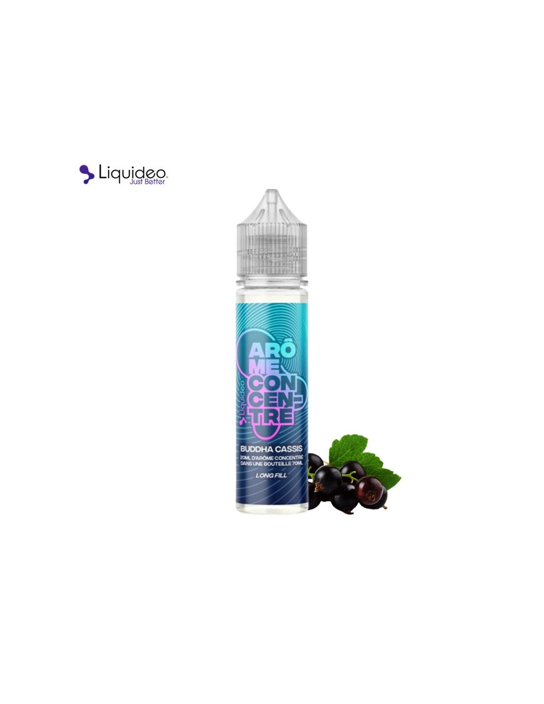CONCENTRÉ BUDDHA CASSIS 20ML - LIQUIDEO LONGFILL 7,99 € AlkaVape