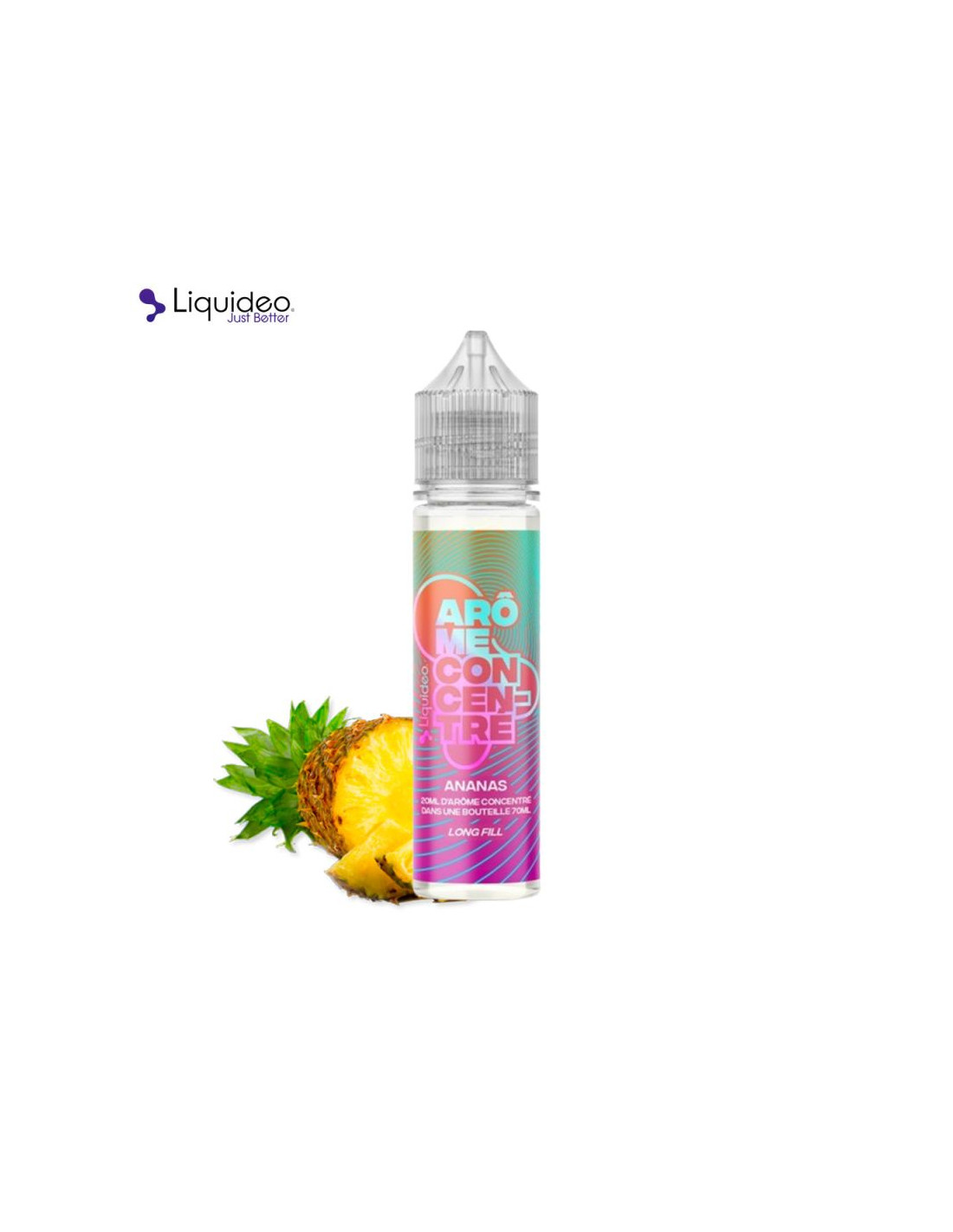 CONCENTRÉ ANANAS 20ML - LIQUIDEO LONGFILL 7,99 € AlkaVape