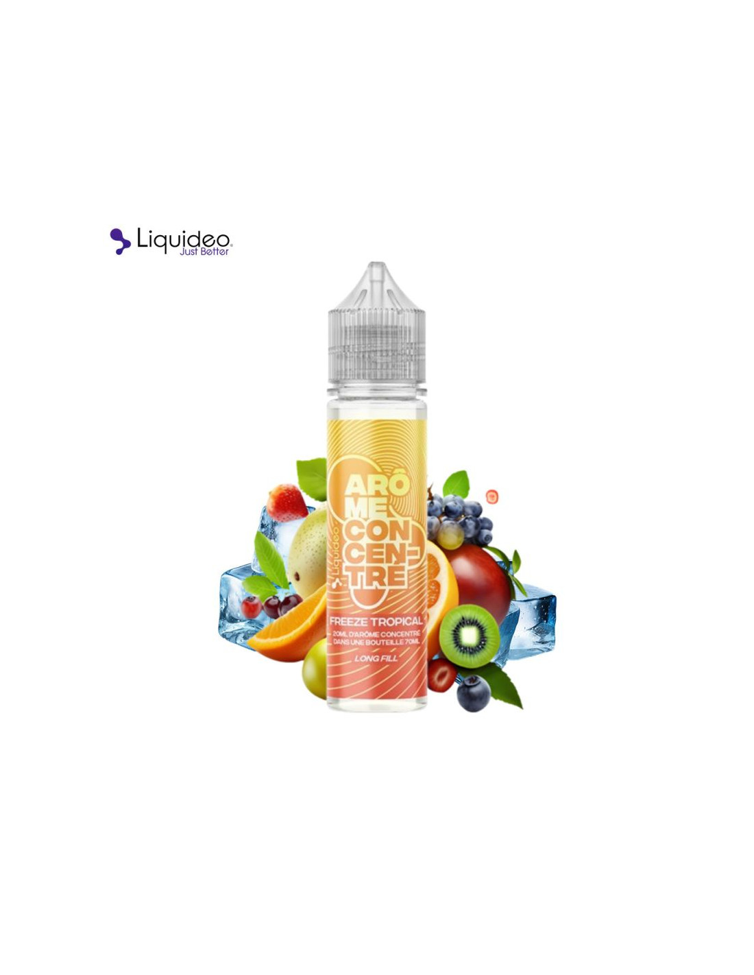 CONCENTRÉ FREEZE TROPICAL 20ML - LIQUIDEO LONGFILL 7,99 € AlkaVape