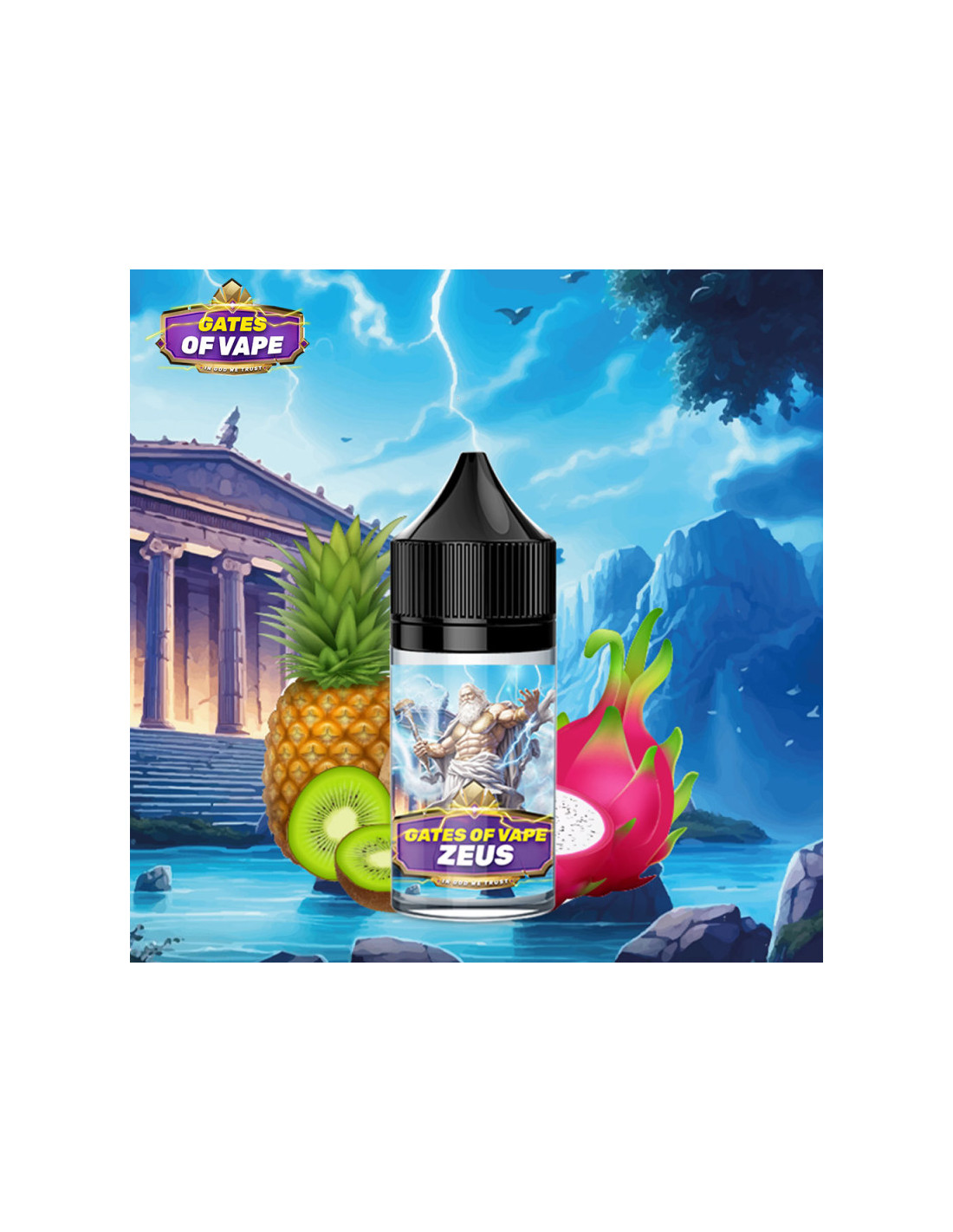 CONCENTRÉ ZEUS 30ML - GATES OF VAPE 6,99 € AlkaVape