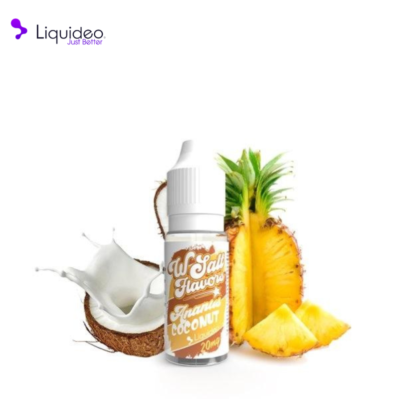 ANANAS COCONUT 10ML - WSALT FLAVORS BY LIQUIDEO