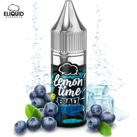 BLUEBERRY ESALT 10ML - LEMON TIME BY ELIQUID FRANCE