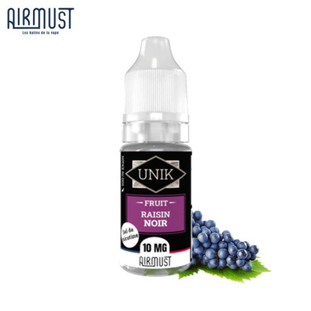 RAISIN NOIR 10ML NIC SALT - UNIK BY AIRMUST