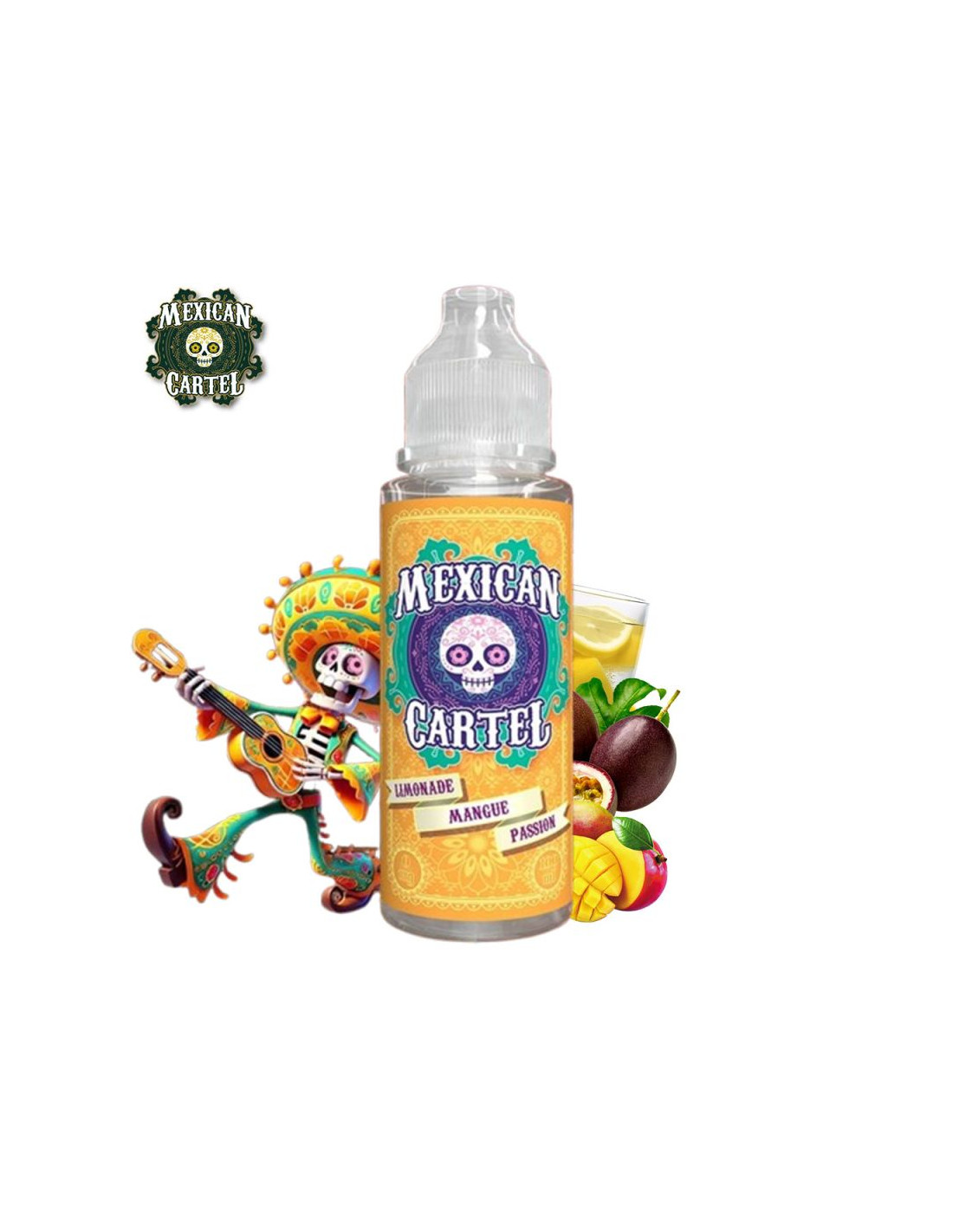 LIMONADE MANGUE PASSION 100ML - MEXICAN CARTEL 17,99 € AlkaVape