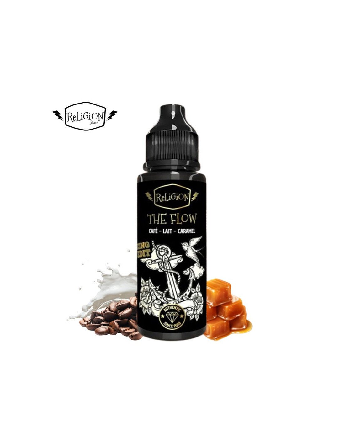 THE FLOW KING EDITION 100ML - RELIGION JUICE 17,99 € AlkaVape