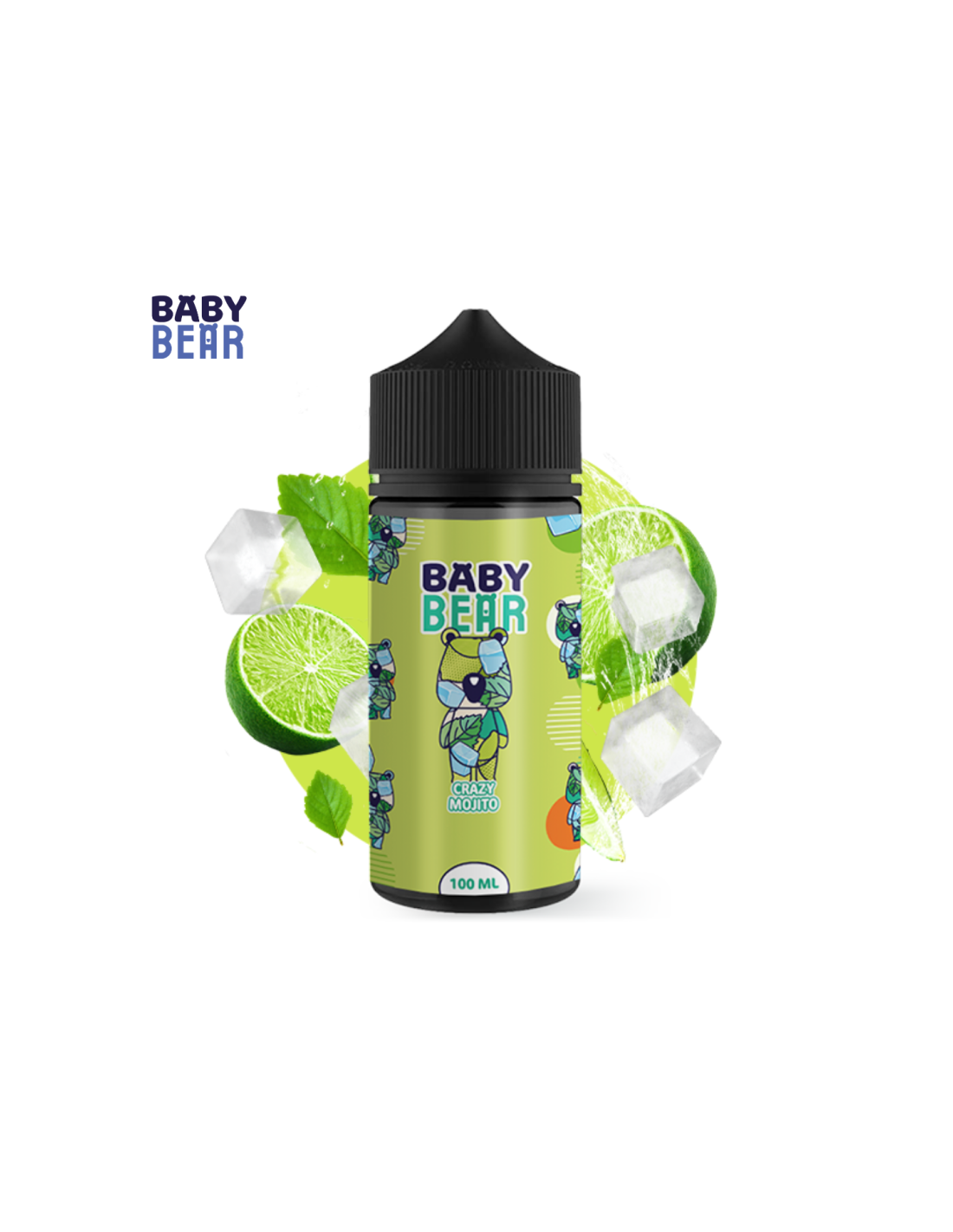 CRAZY MOJITO 100ML - BABY BEAR 17,99 € AlkaVape