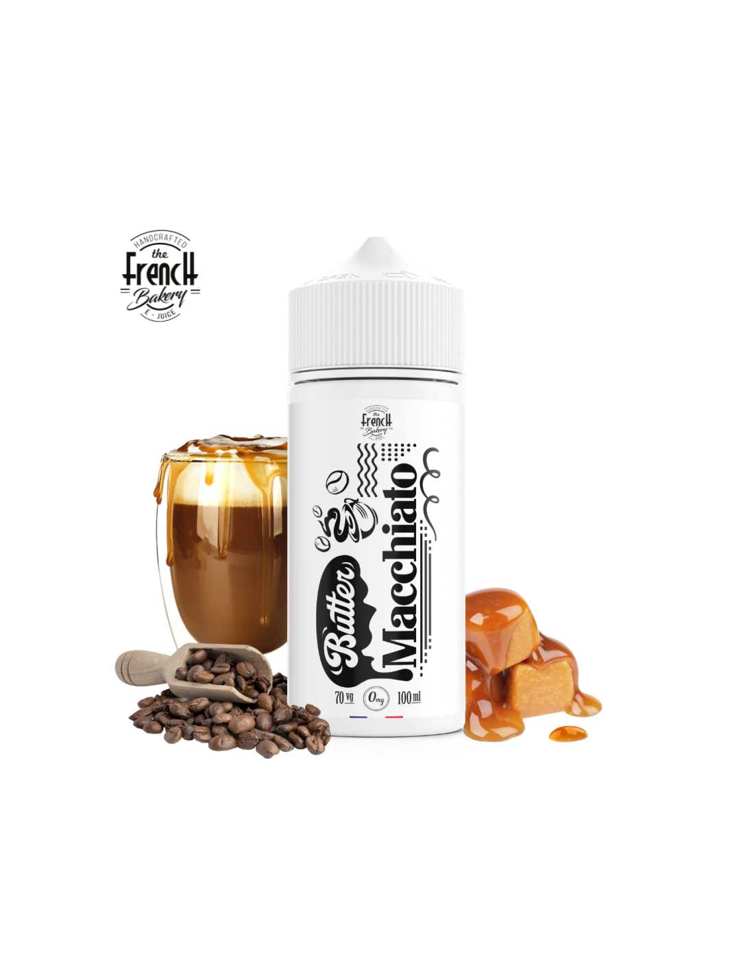 BUTTER MACCHIATO 100ML - THE FRENCH BAKERY 17,99 € AlkaVape