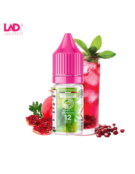 DIABOLO GRENADINE 10ML - LIQUIDAROM