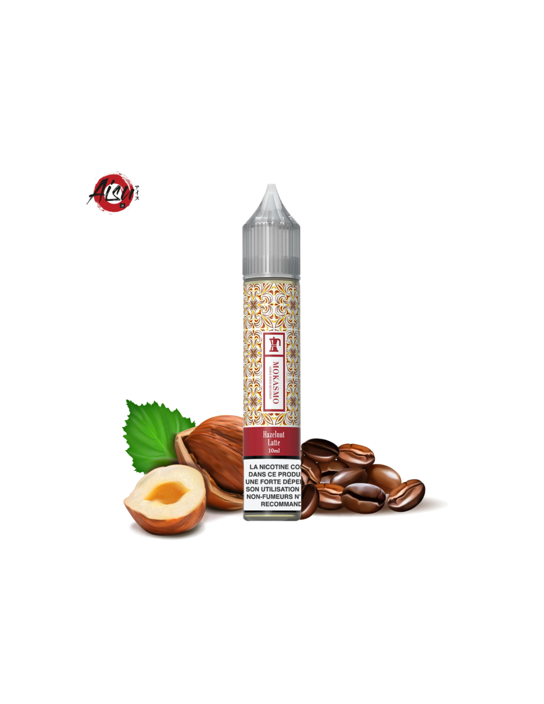 HAZELNUT LATTE 10ML - MOKASMO BY AISU NIC SALTS 4,99 € AlkaVape