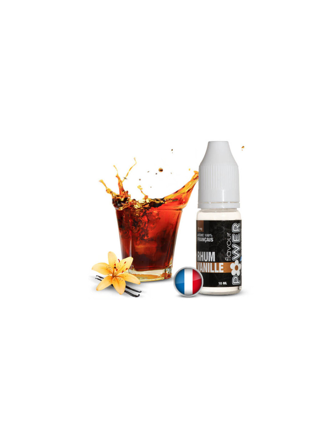 RHUM VANILLE 80/20 10ML - FLAVOUR POWER 4,99 € AlkaVape