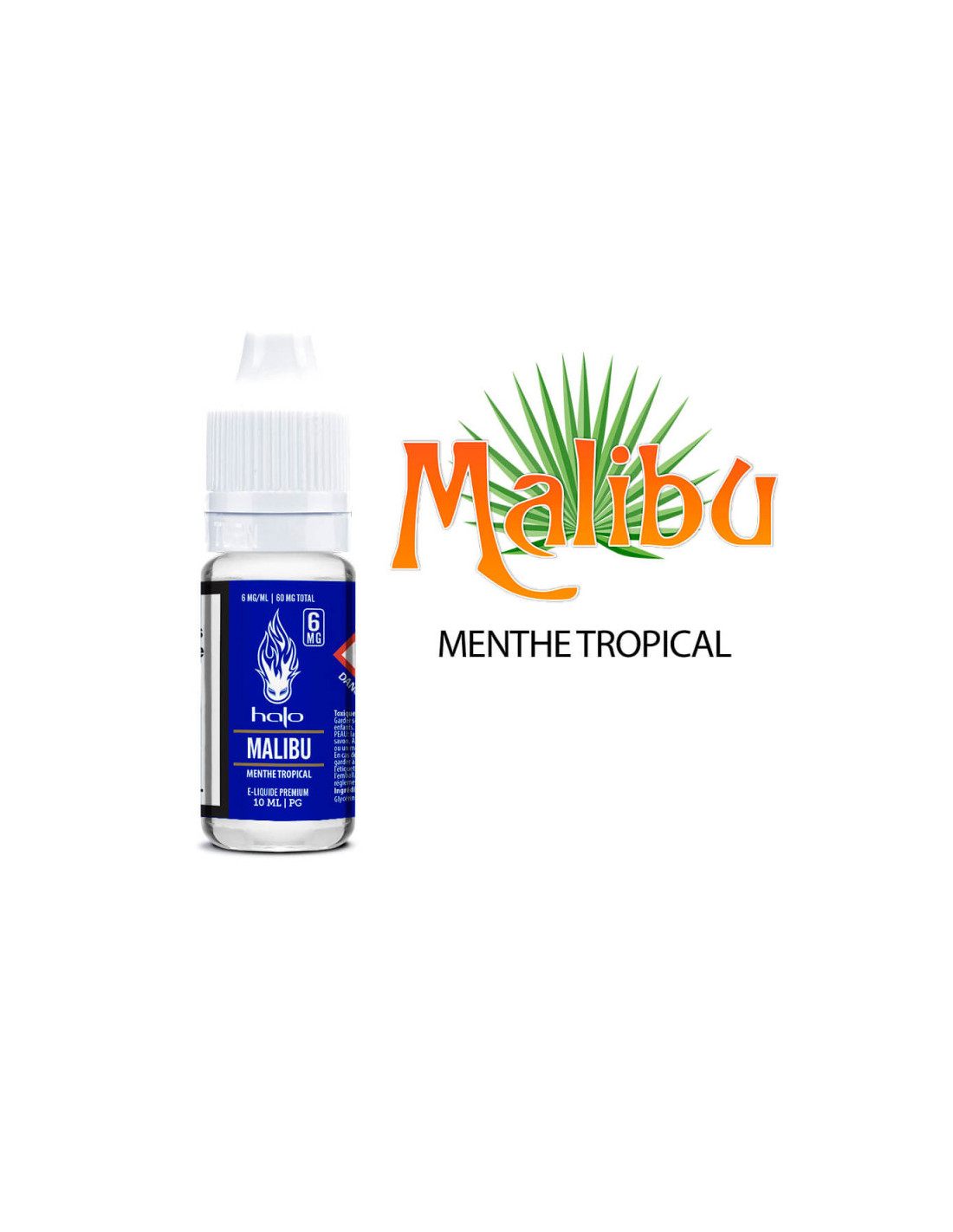 PG MALIBU 10ML - HALO 4,99 € AlkaVape