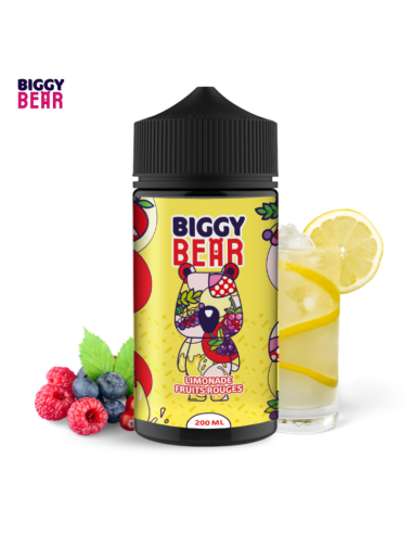 LIMONADE FRUITS ROUGES 200ML - BIGGY BEAR 24,99 € AlkaVape