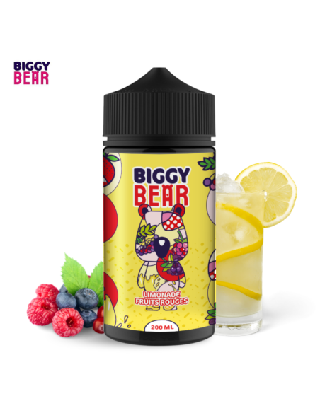 LIMONADE FRUITS ROUGES 200ML - BIGGY BEAR
