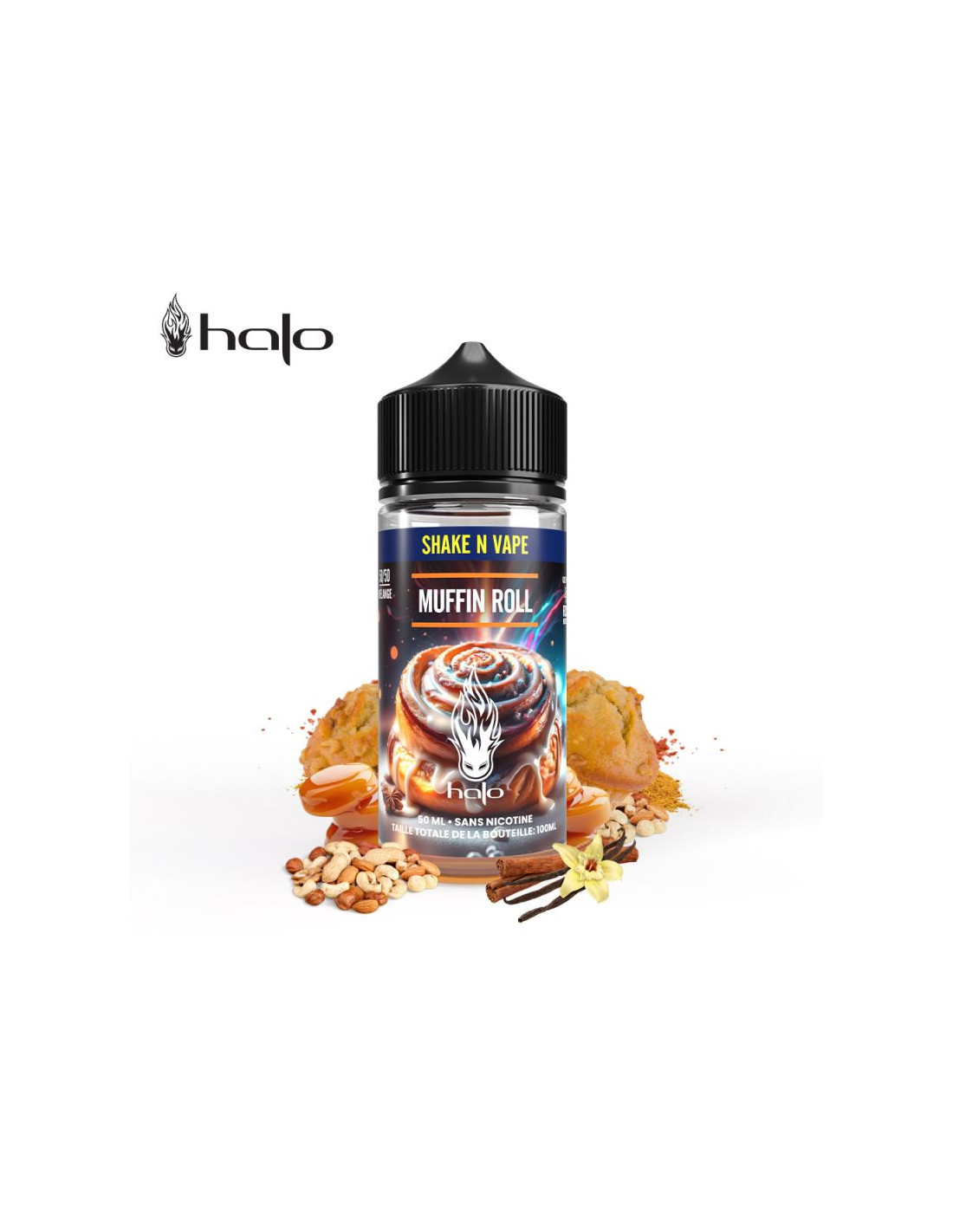 MUFFIN ROLL 50ML - HALO 13,99 € AlkaVape