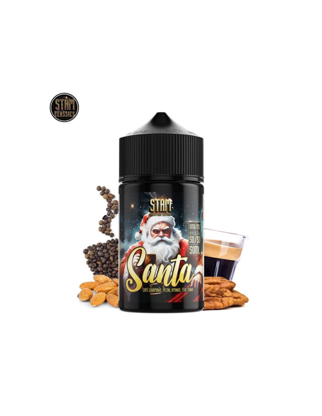 SANTA 50ML : EDITION SPÉCIALE NOËL - STAM CLASSICS 13,99 € AlkaVape