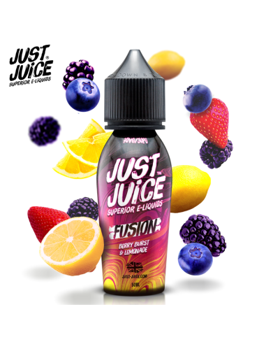 BAIES BLEUS & LIMONADE 50ML - JUST JUICE 13,99 € AlkaVape
