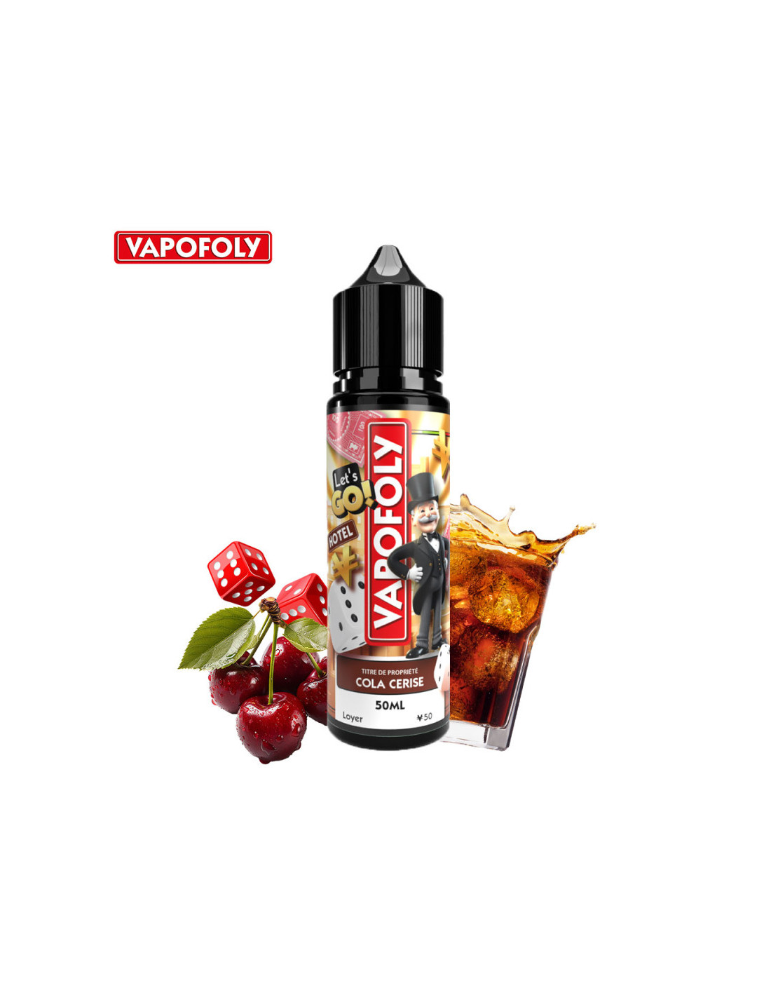 COLA CERISE 50ML - VAPOFOLY 13,99 € AlkaVape