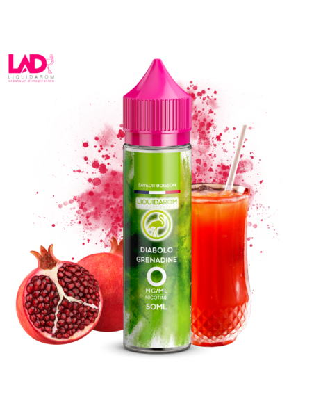 DIABOLO GRENADINE 50ML - LIQUIDAROM