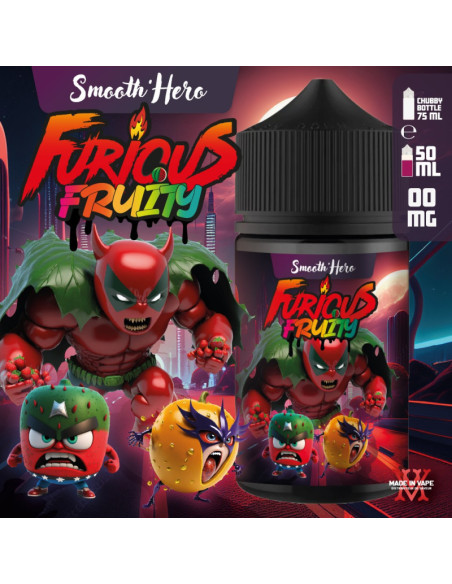 SMOOTH'HERO 50ML - FURIOUS FRUITY BY MADE IN VAPE