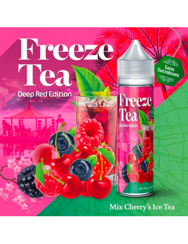 MIX CHERRY'S ICE TEA 50ML - FREEZE TEA BY MADE IN VAPE