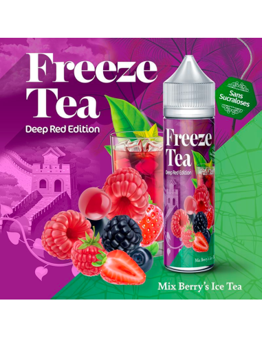 MIX BERRY'S ICE TEA 50ML - FREEZE TEA BY MADE IN VAPE