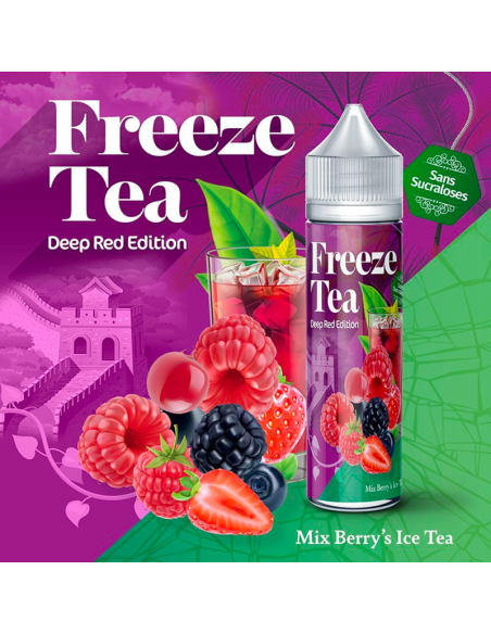 MIX BERRY'S ICE TEA 50ML - FREEZE TEA BY MADE IN VAPE
