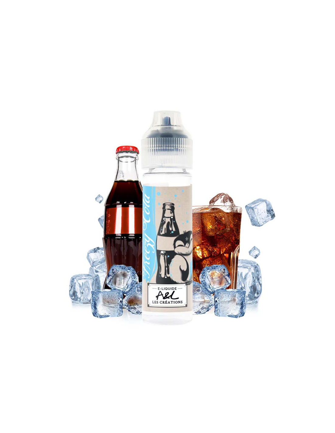 FREEZY COLA 50ML - LES CRÉATIONS BY A&L 13,99 € AlkaVape
