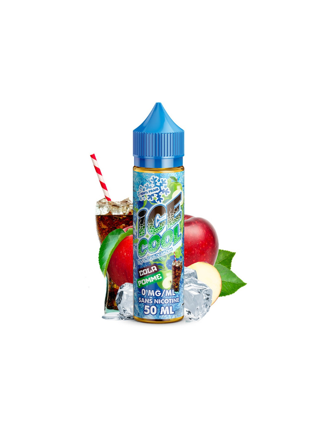 COLA POMME 50ML - ICE COOL BY LIQUIDAROM 13,99 € AlkaVape