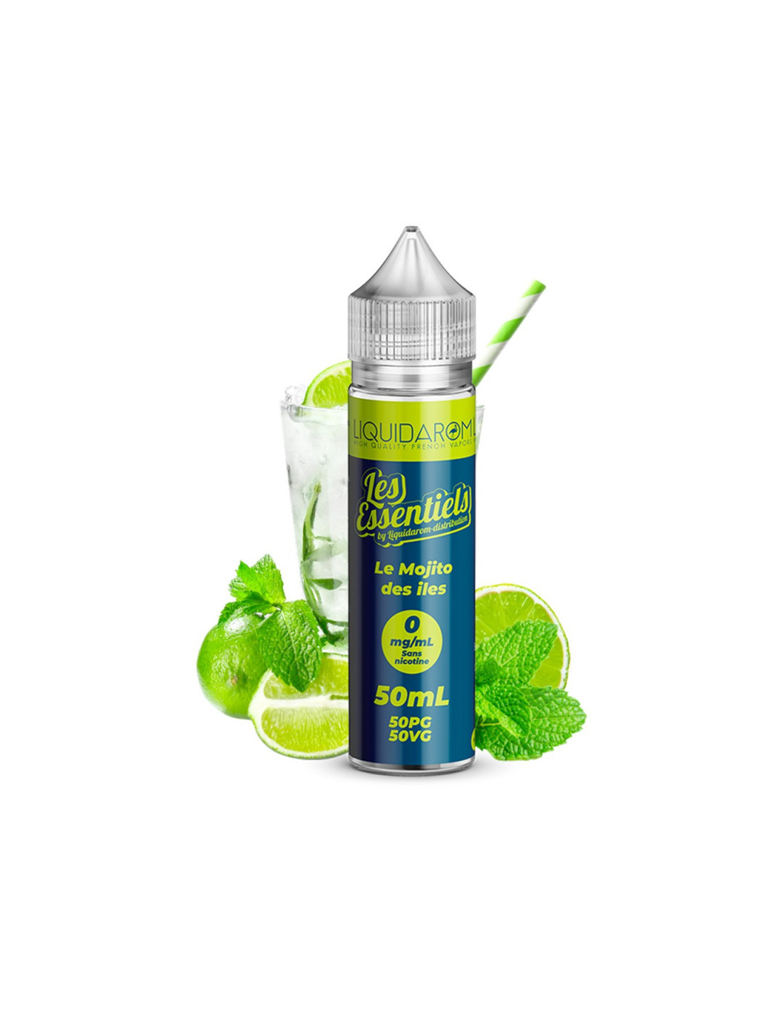 LE MOJITO DES ILES 50ML - LES ESSENTIELS BY LIQUIDAROM 13,99 € AlkaVape