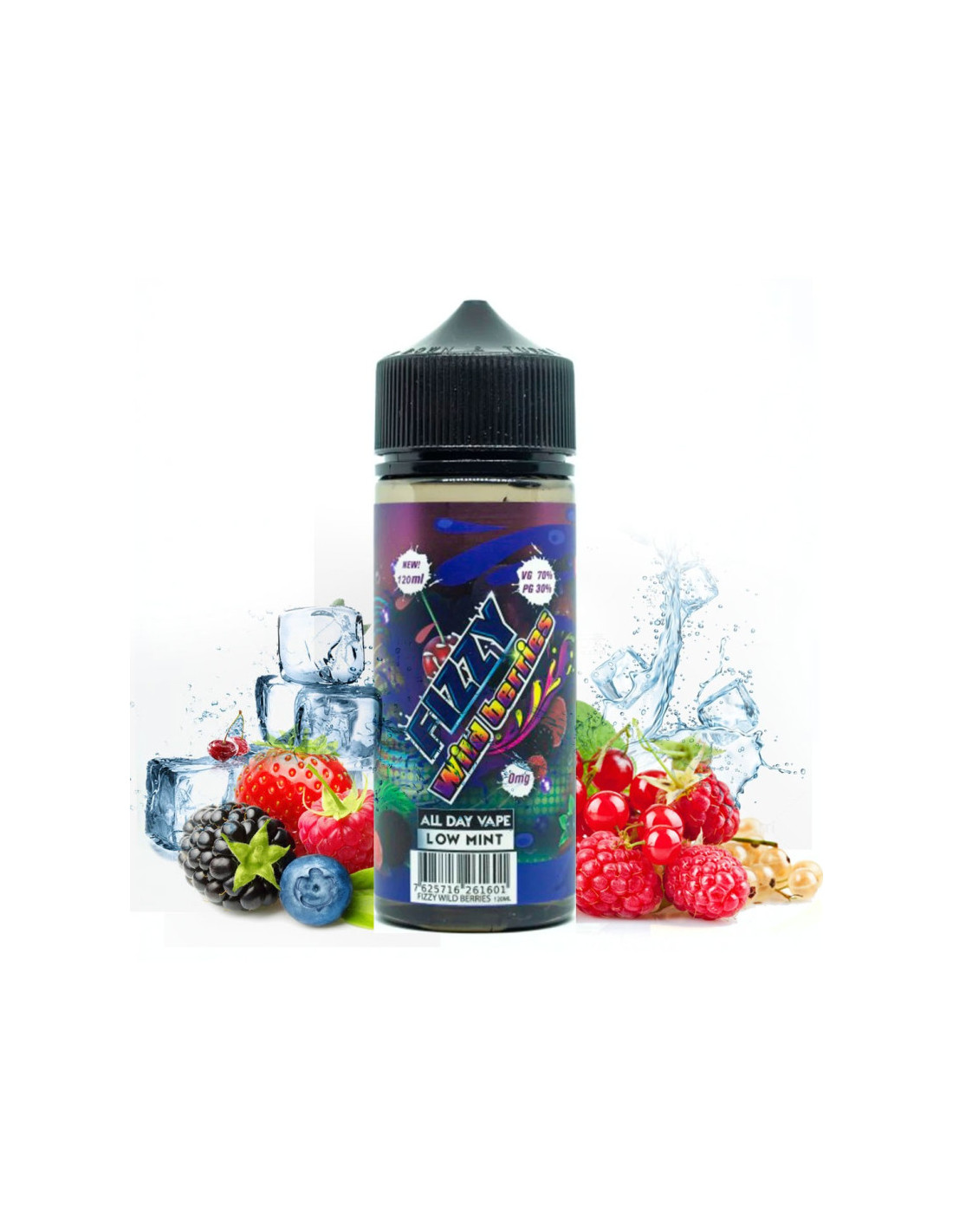 WILD BERRIES 100ML - FIZZY 9,99 € AlkaVape