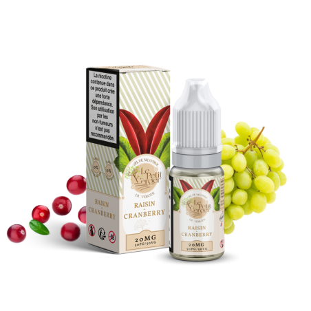 RAISIN CRANBERRY 10ML NIC SALT - LE PETIT VERGER BY SAVOUREA
