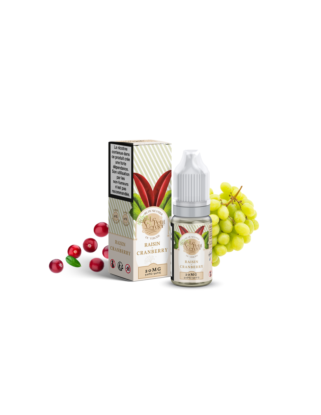 RAISIN CRANBERRY 10ML NIC SALT - LE PETIT VERGER BY SAVOUREA 4,99 € AlkaVape