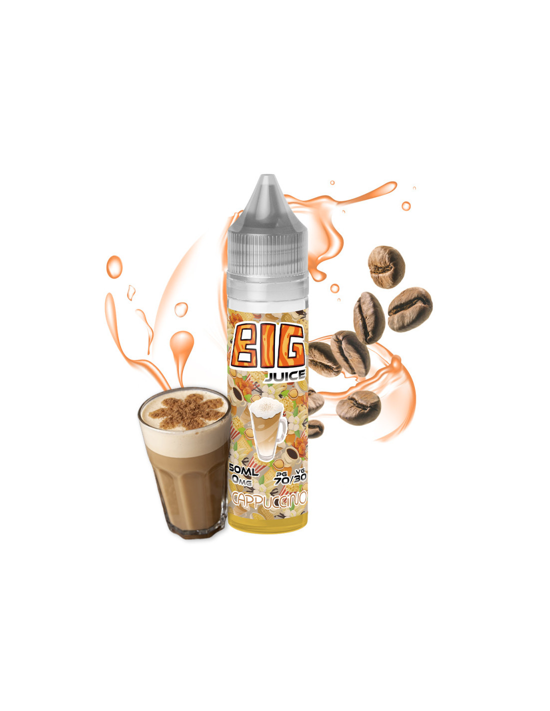 CAPPUCINO 50 ML - BIG JUICE 13,99 € AlkaVape