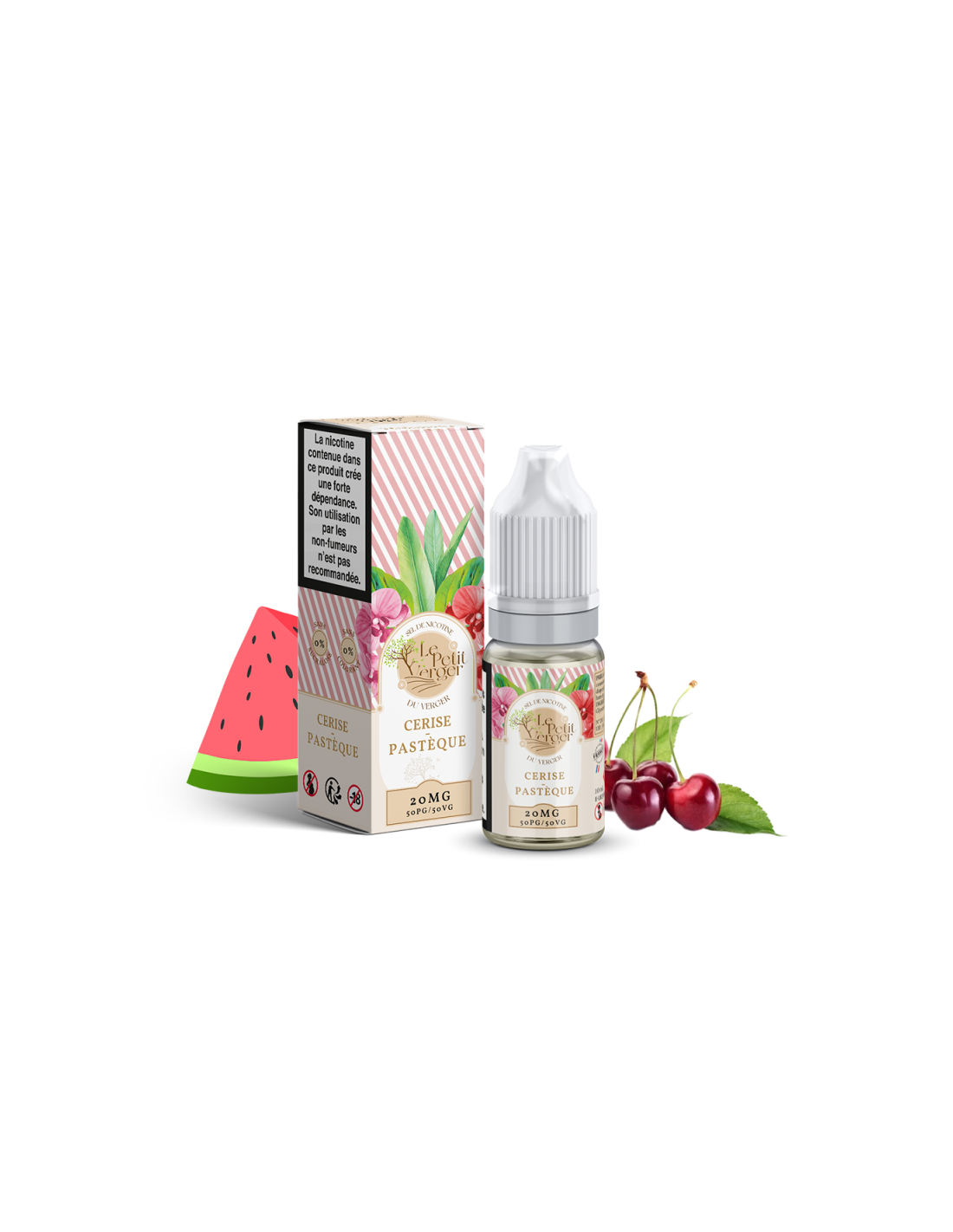 CERISE PASTEQUE 10ML NIC SALT - LE PETIT VERGER BY SAVOUREA 4,99 € AlkaVape