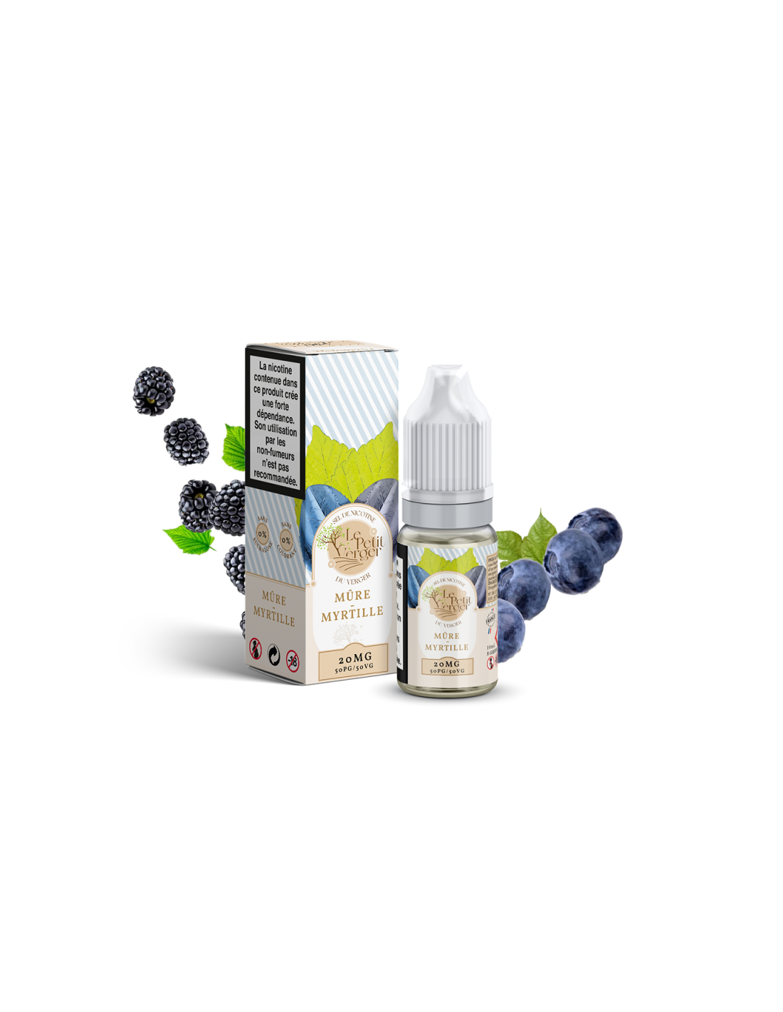 MURE MYRTILLE 10ML NIC SALT - LE PETIT VERGER BY SAVOUREA 4,99 € AlkaVape