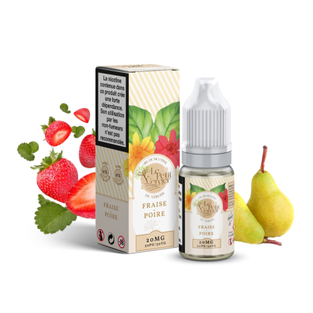 FRAISE POIRE 10ML NIC SALT - LE PETIT VERGER BY SAVOUREA