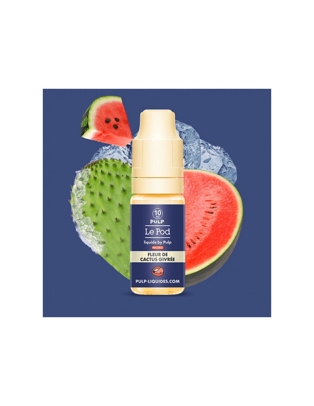 FLEUR DE CACTUS GIVRÉE 10ML - POD BY PULP NIC SALT 4,99 € AlkaVape