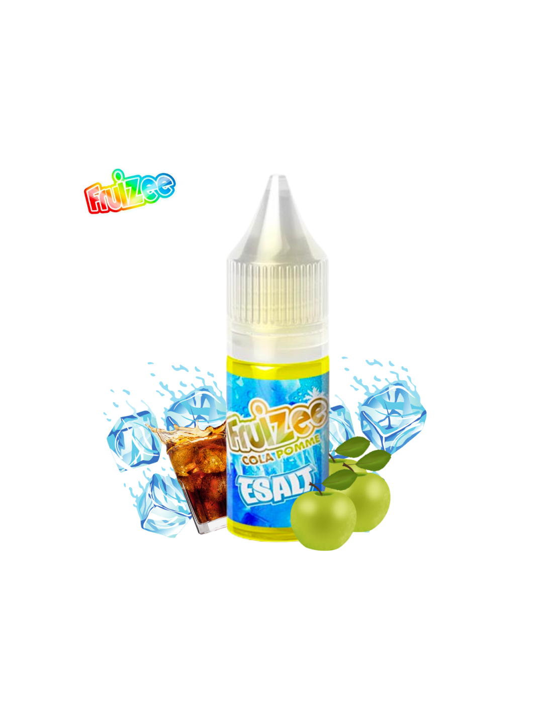 ESALT: COLA POMME 10ML - FRUIZEE 4,99 € AlkaVape