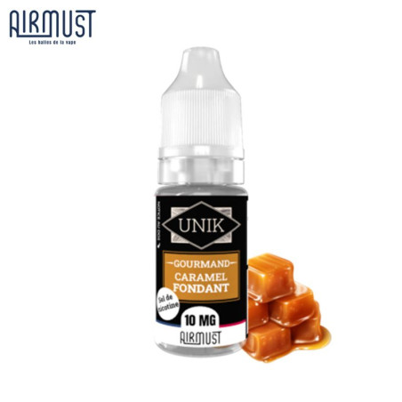 CARAMEL FONDANT 10ML NIC SALT - UNIK BY AIRMUST