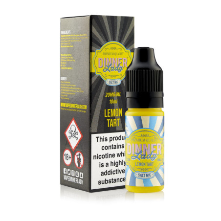 DINNER LADY LEMON TART 10ML SALT NIC-AlkaVape.fr - Vapotes - E-liquides - Résistances-4,99 €