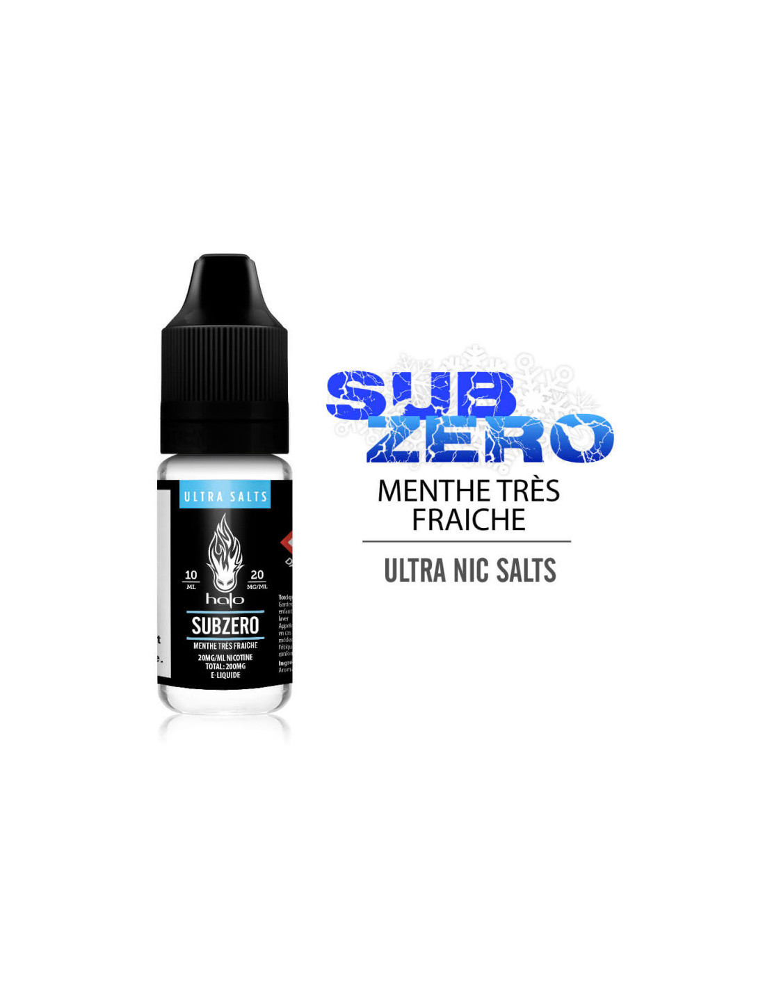 SUBZERO ULTRA SALTS 10ML - HALO 4,99 € AlkaVape