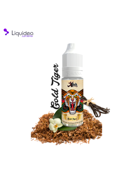 GOLD TIGER 10ML - XBUD BY LIQUIDEO