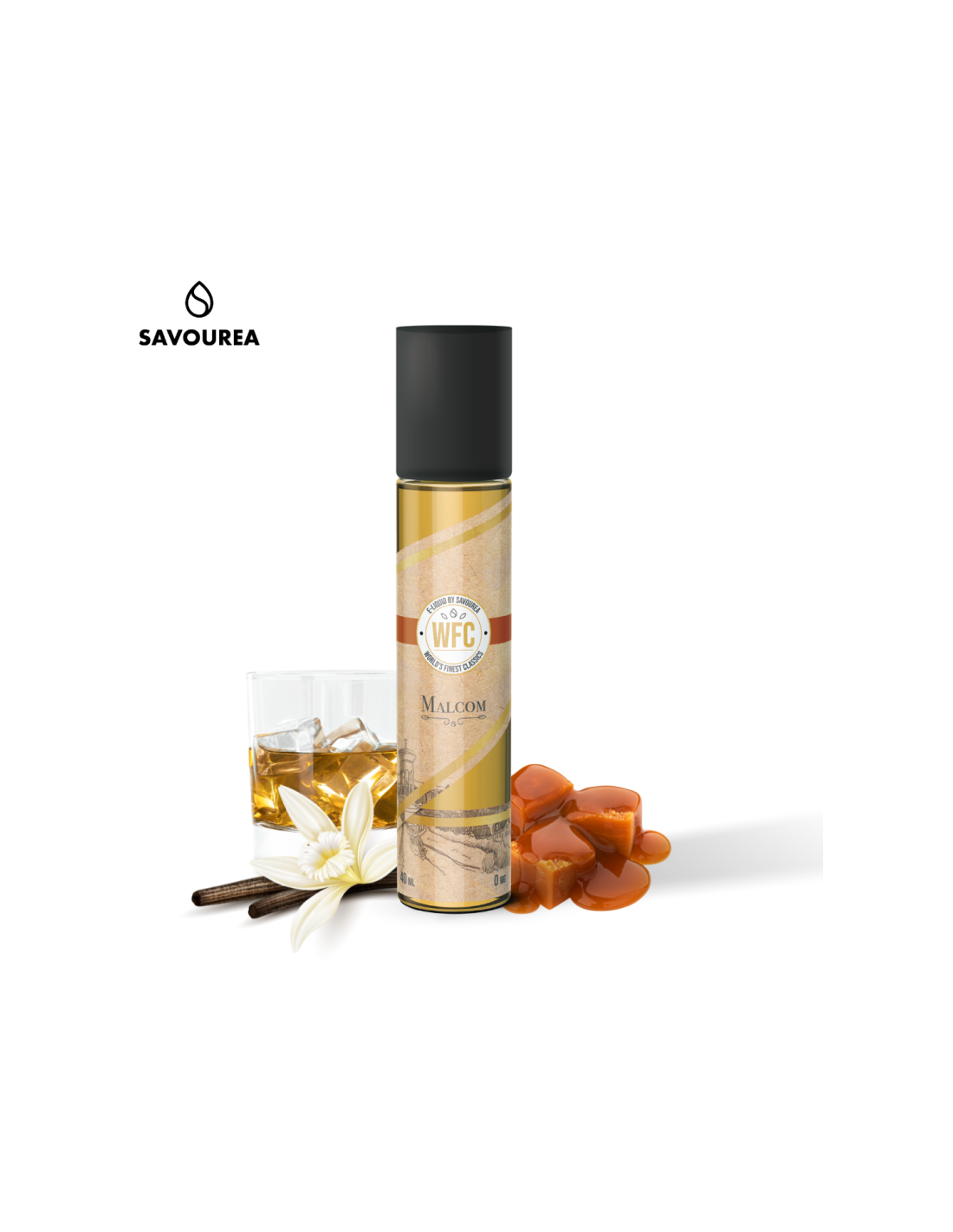 MALCOM 40ML - WFC BY SAVOUREA 12,99 € AlkaVape