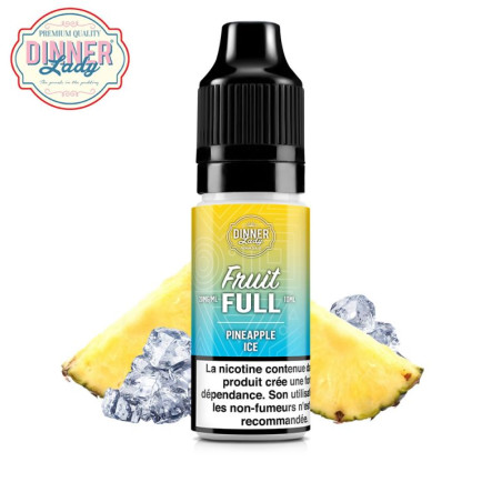 PINEAPPLE ICE 10ML NIC SALT - FRUIT FULL BY DINNER LADY