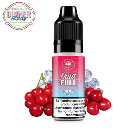 CHERRY ICE 10ML NIC SALT - FRUIT FULL BY DINNER LADY
